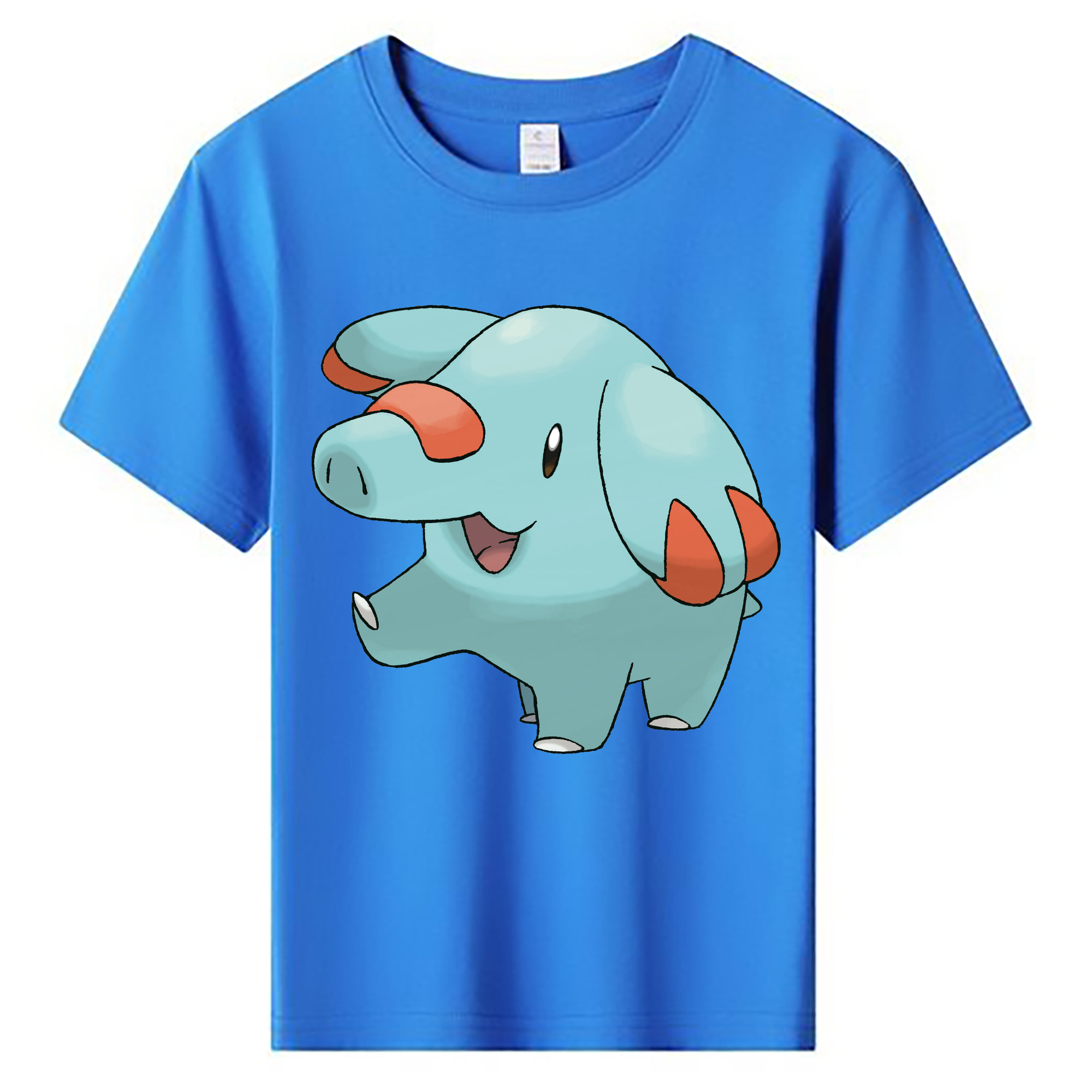（画像用） ポケットモンスター Pokémon 綿100％キッズTシャツ（フロントプリント）